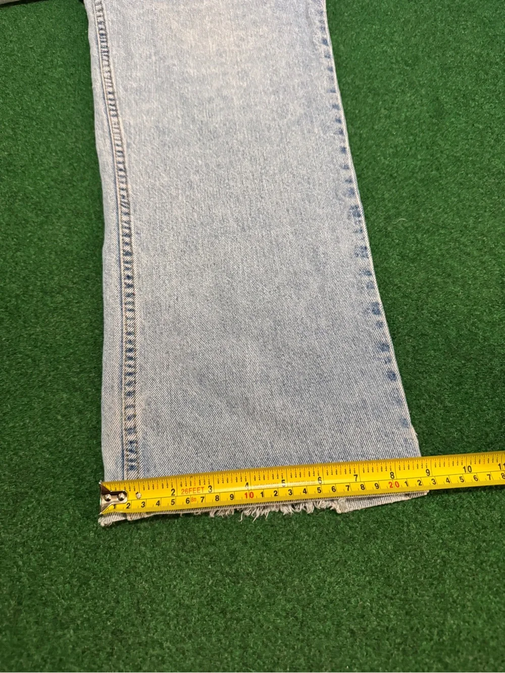Zonz Super Baggy Jeans Vintage Boys 27x24 Husky RARE JNCO Light Wash Skater Wide